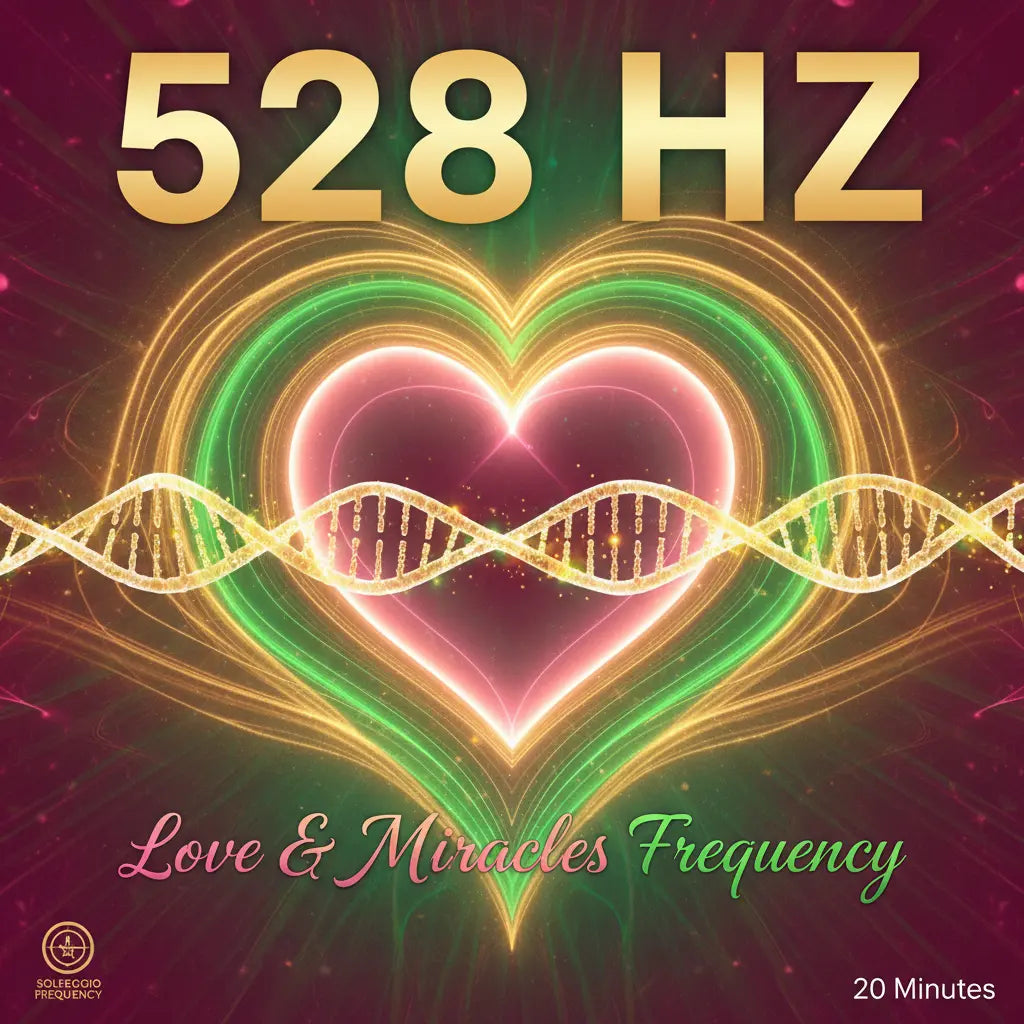 528 Hz Love Miracles Frequency Cover