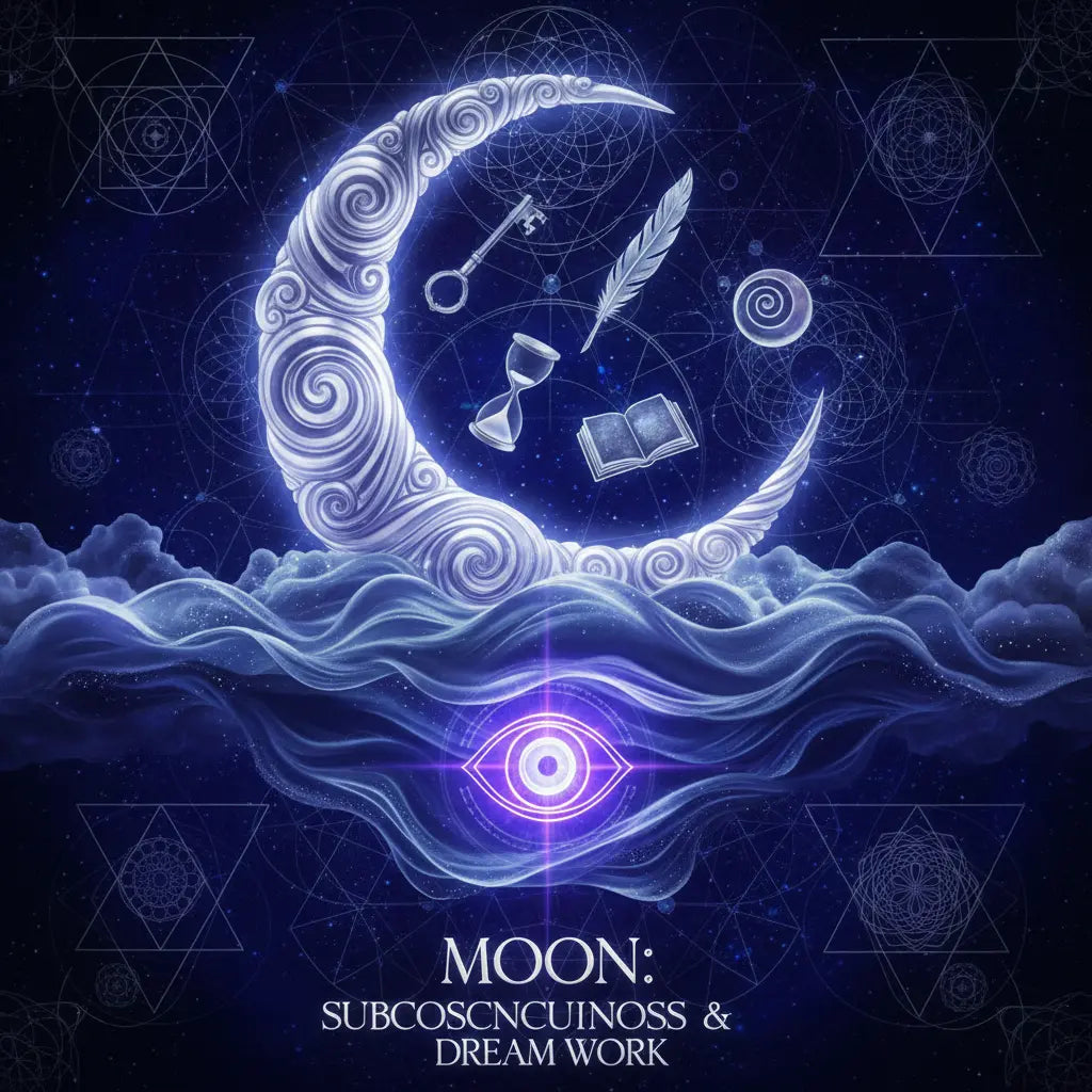 Moon: Subconscious & Dream Work - Planetary Frequency Meditation Audio Cover