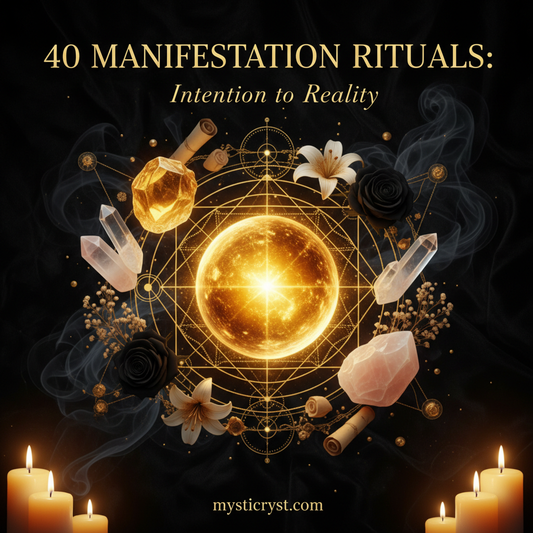 40 Manifestation Rituals: Intention to Reality cover