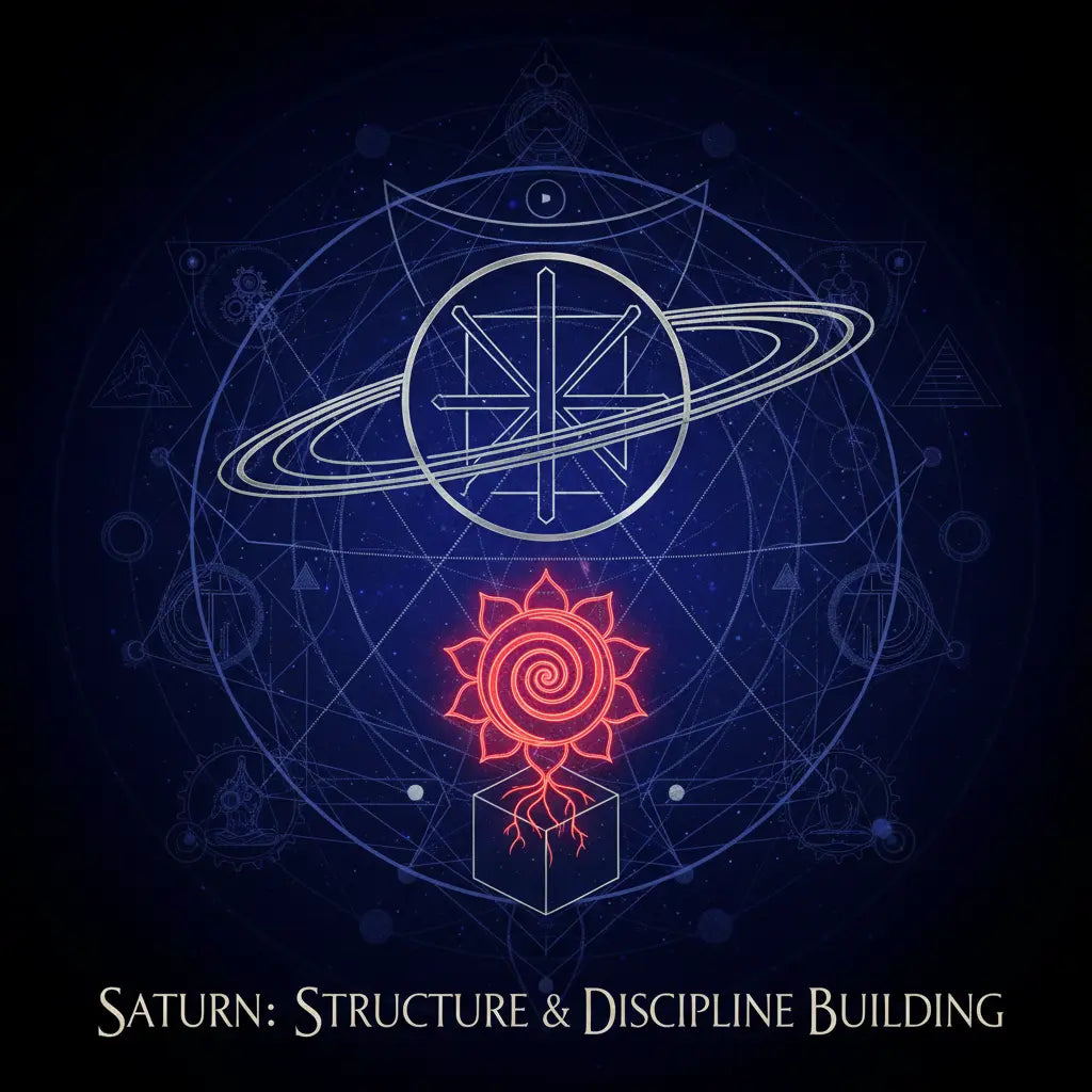 Saturn: Structure & Discipline Building - Planetary Frequency Meditation Audio Cover