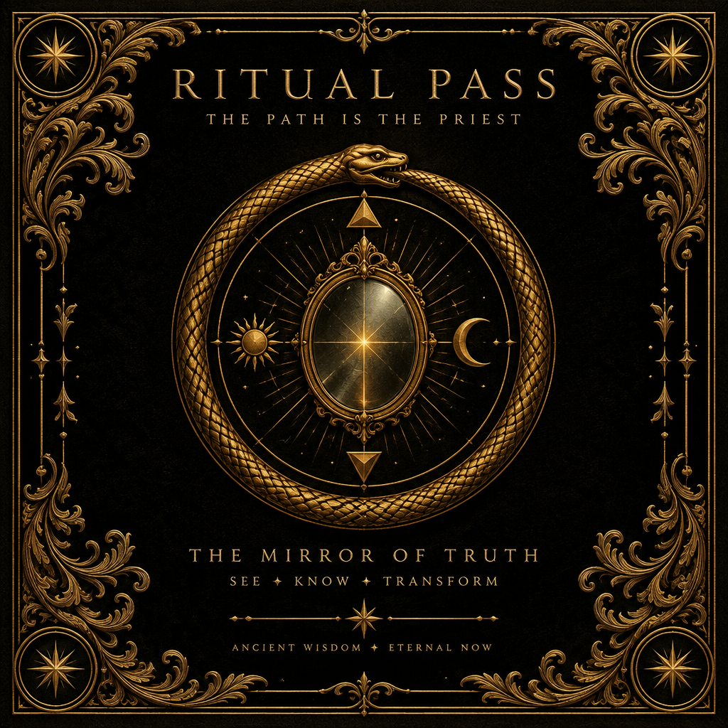 Shadow Work & Subconscious Integration Ritual Pass & Sacred Altar Kit