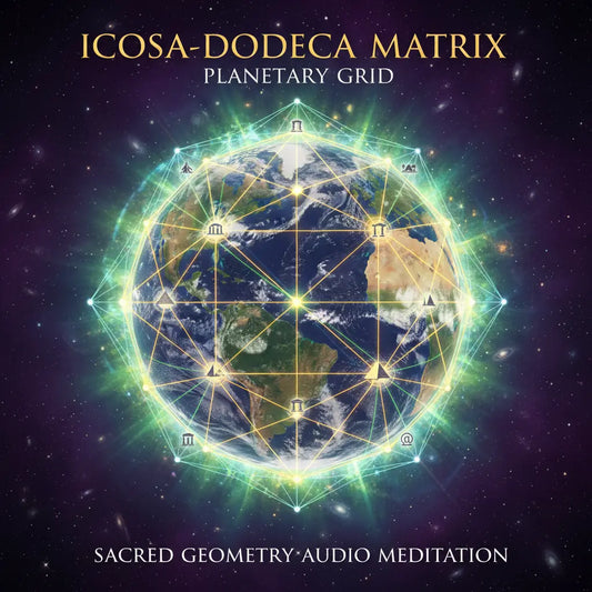 Icosa-Dodeca Matrix Planetary Grid Sacred Geometry Audio