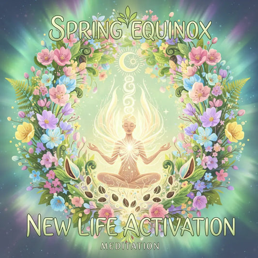 Spring Equinox New Life Activation meditation cover