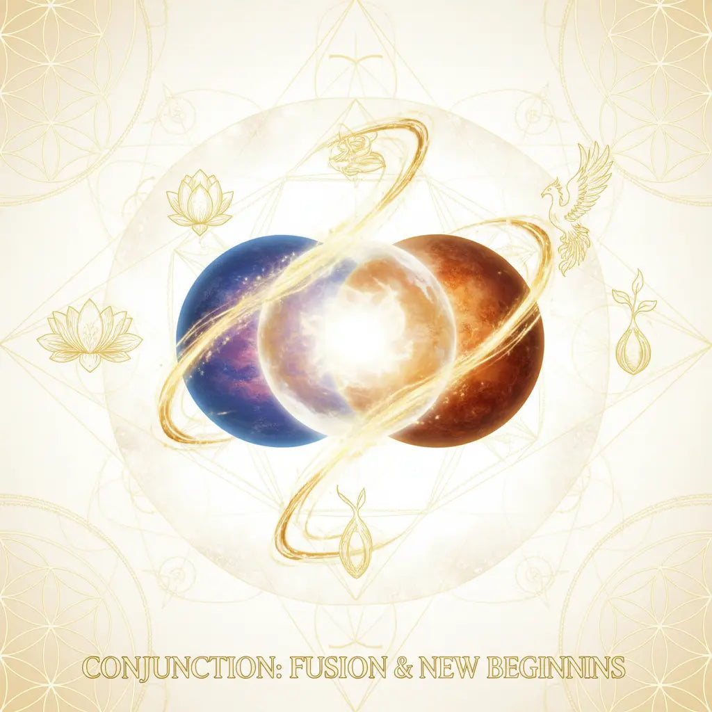Conjunction: Fusion & New Beginnings - Planetary Aspect Meditation Audio Cover
