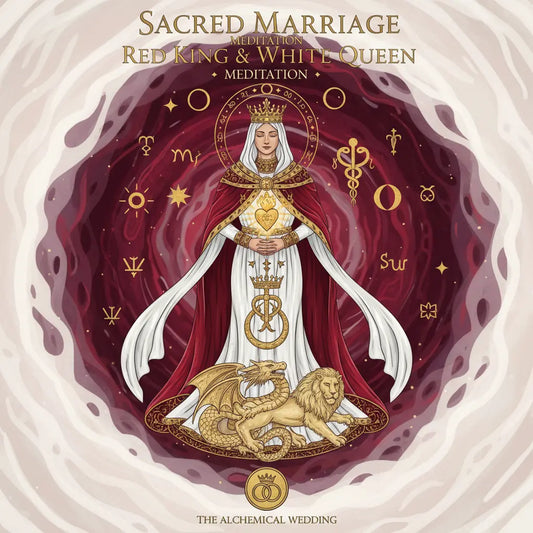 Red King White Queen Sacred Marriage meditation cover