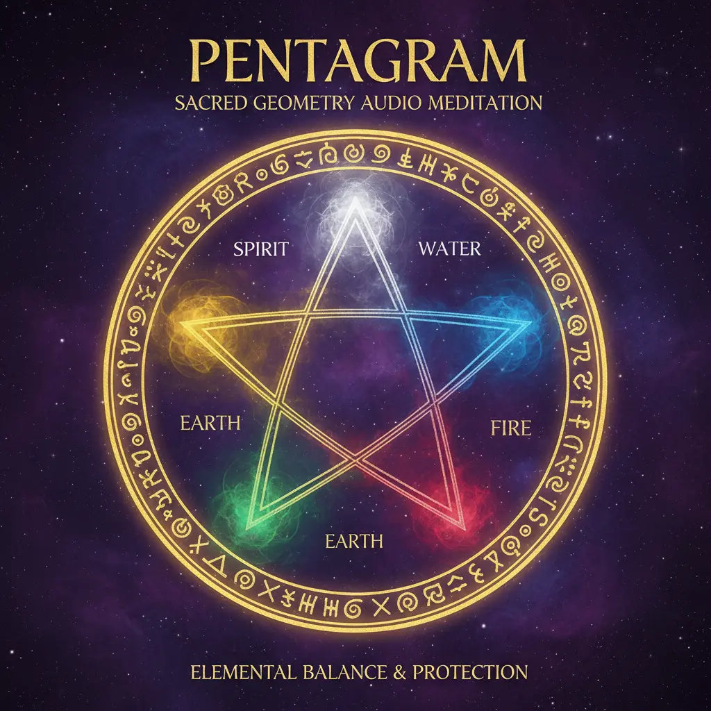 Pentagram Five Elements Protection Sacred Geometry Audio
