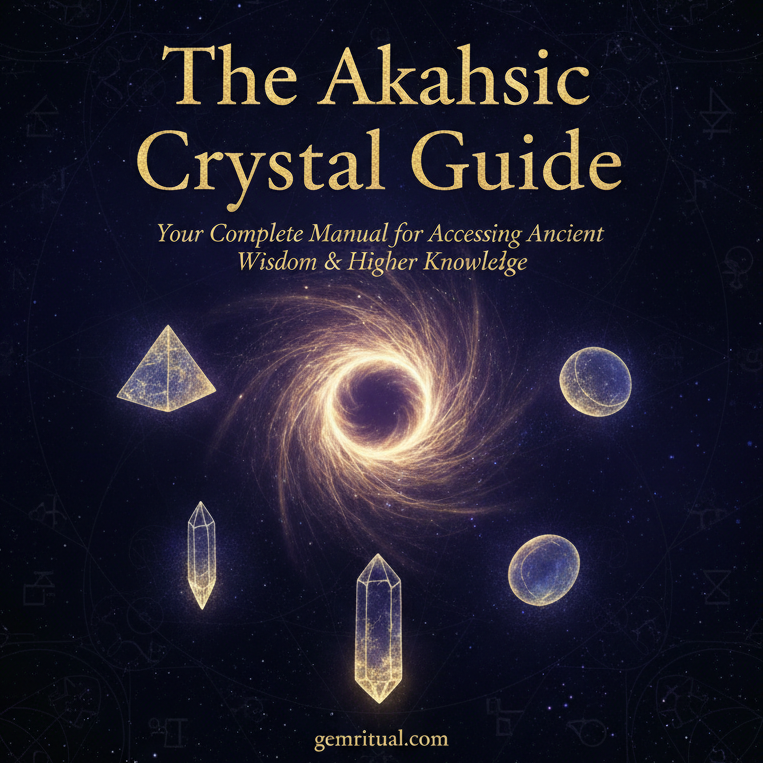 The Akashic Crystal Guide: Your Complete Manual for Accessing Ancient Wisdom & Higher Knowledge Through Crystals