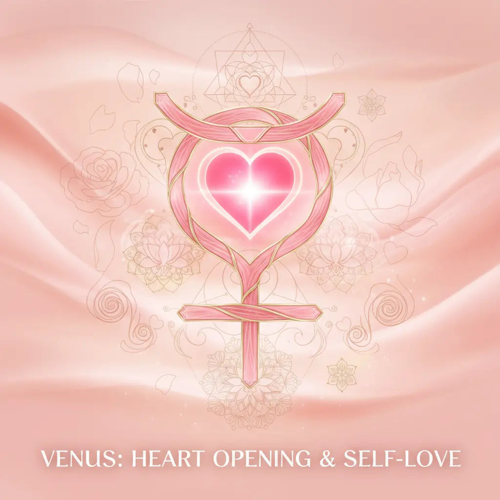 Venus: Heart Opening & Self-Love - Planetary Frequency Meditation Audio Cover