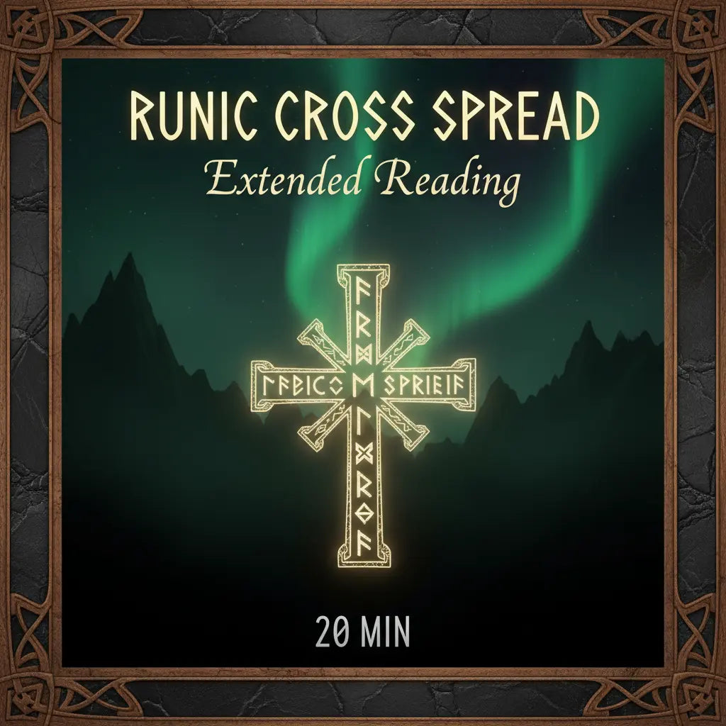 Runic Cross Spread Extended Reading Audio Cover