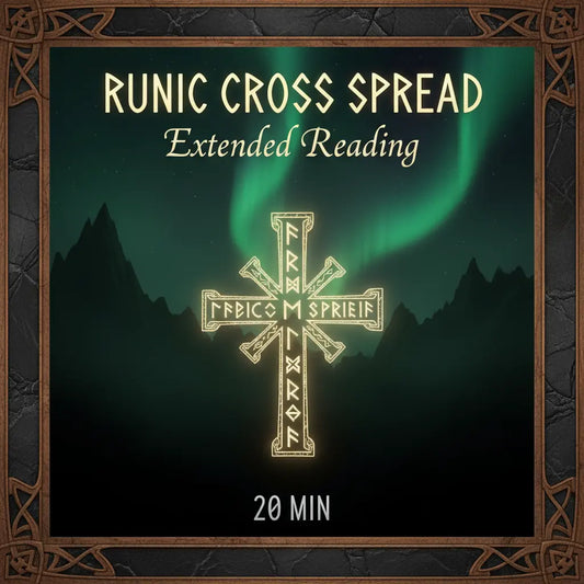 Runic Cross Spread Extended Reading Audio Cover