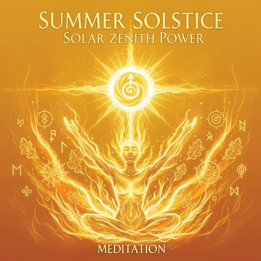 Summer Solstice Solar Zenith Power meditation cover