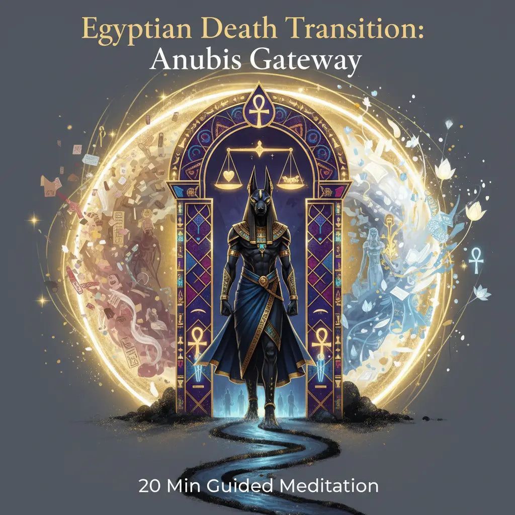 Egyptian Death Transition Anubis Gateway Meditation Audio Cover
