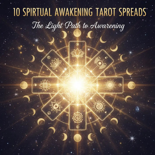 10 Spiritual Awakening Tarot Spreads Cover