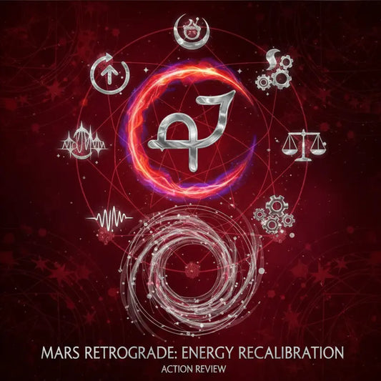 Mars Retrograde: Energy Recalibration Audio Cover