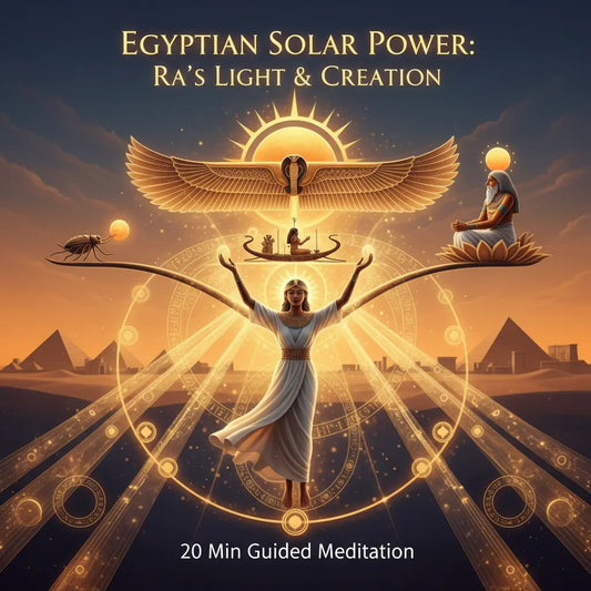 Egyptian Solar Power Ra Light Creation Meditation Audio Cover