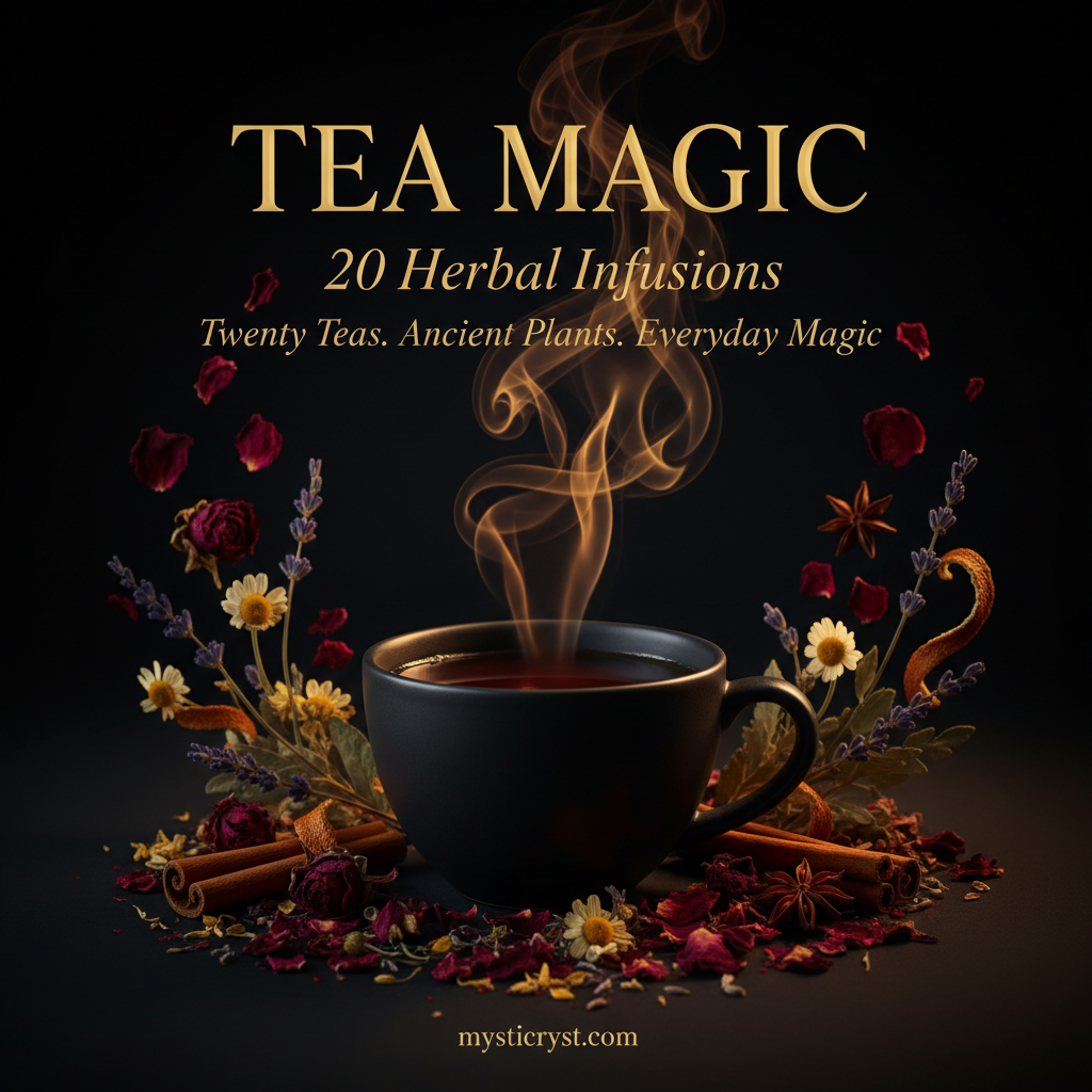 Tea Magic: 20 Herbal Infusions — book cover