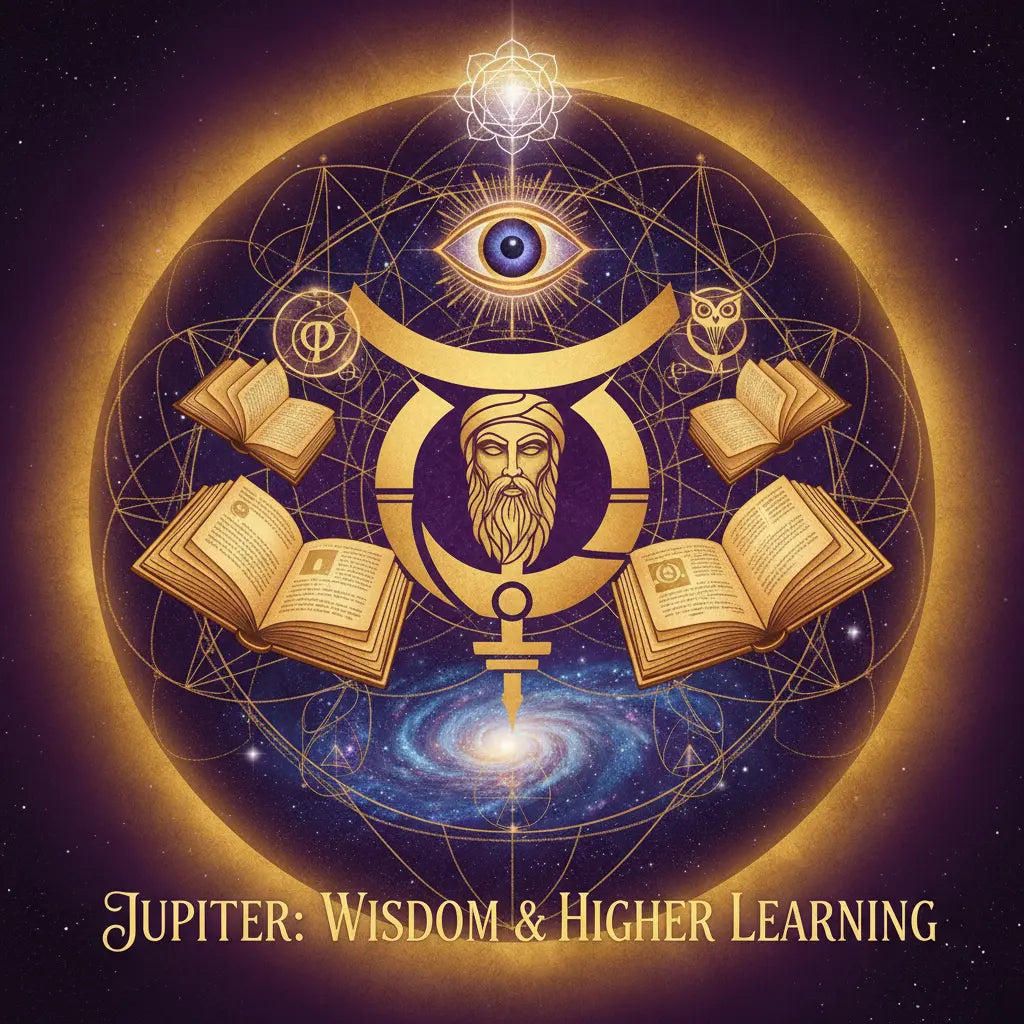 Jupiter: Wisdom & Higher Learning - Planetary Frequency Meditation Audio Cover