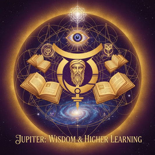 Jupiter: Wisdom & Higher Learning - Planetary Frequency Meditation Audio Cover