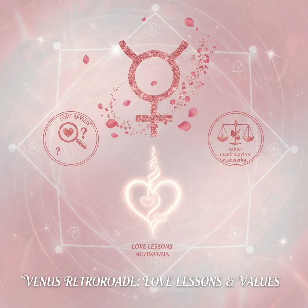 Venus Retrograde: Love Lessons & Values Audio Cover
