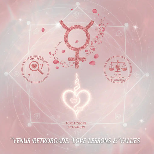 Venus Retrograde: Love Lessons & Values Audio Cover