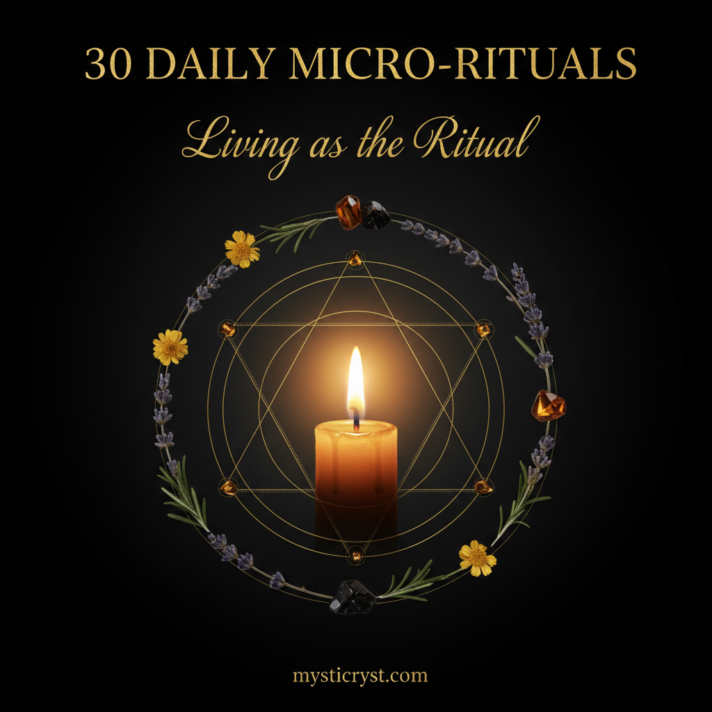 30 Daily Micro-Rituals: Living as the Ritual — book cover