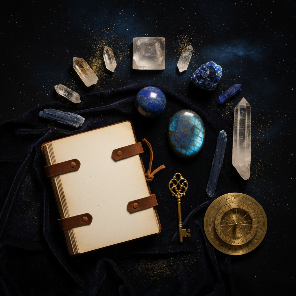 The Akashic Crystal Guide: Your Complete Manual for Accessing Ancient Wisdom & Higher Knowledge Through Crystals