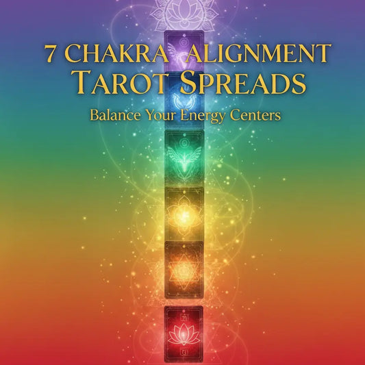 7 Chakra Alignment Tarot Spreads Cover