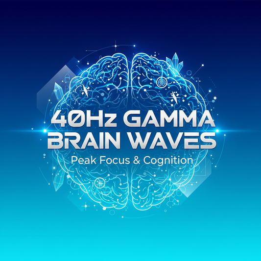 40Hz Gamma Waves professional audio cover