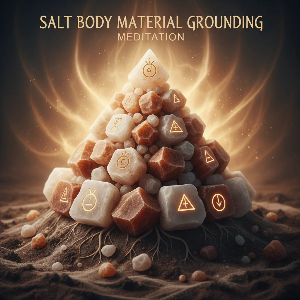 Salt Body Material Grounding meditation cover