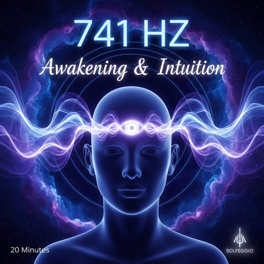 741 Hz Awakening Intuition Frequency Cover