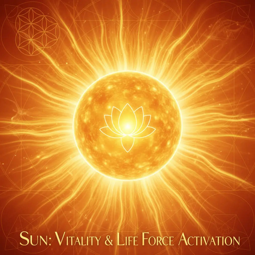 Sun: Vitality & Life Force Activation - Planetary Frequency Meditation Audio Cover