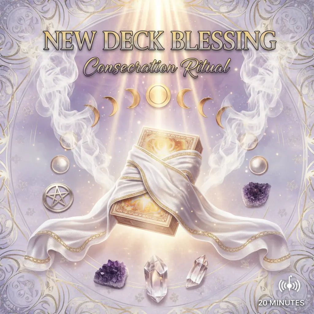 New Deck Blessing Consecration Ritual Audio Cover