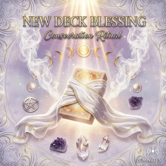 New Deck Blessing Consecration Ritual Audio Cover