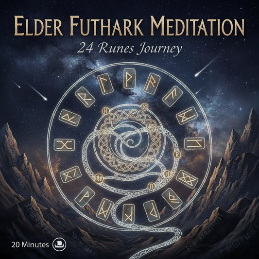 Elder Futhark Meditation 24 Runes Journey Audio Cover