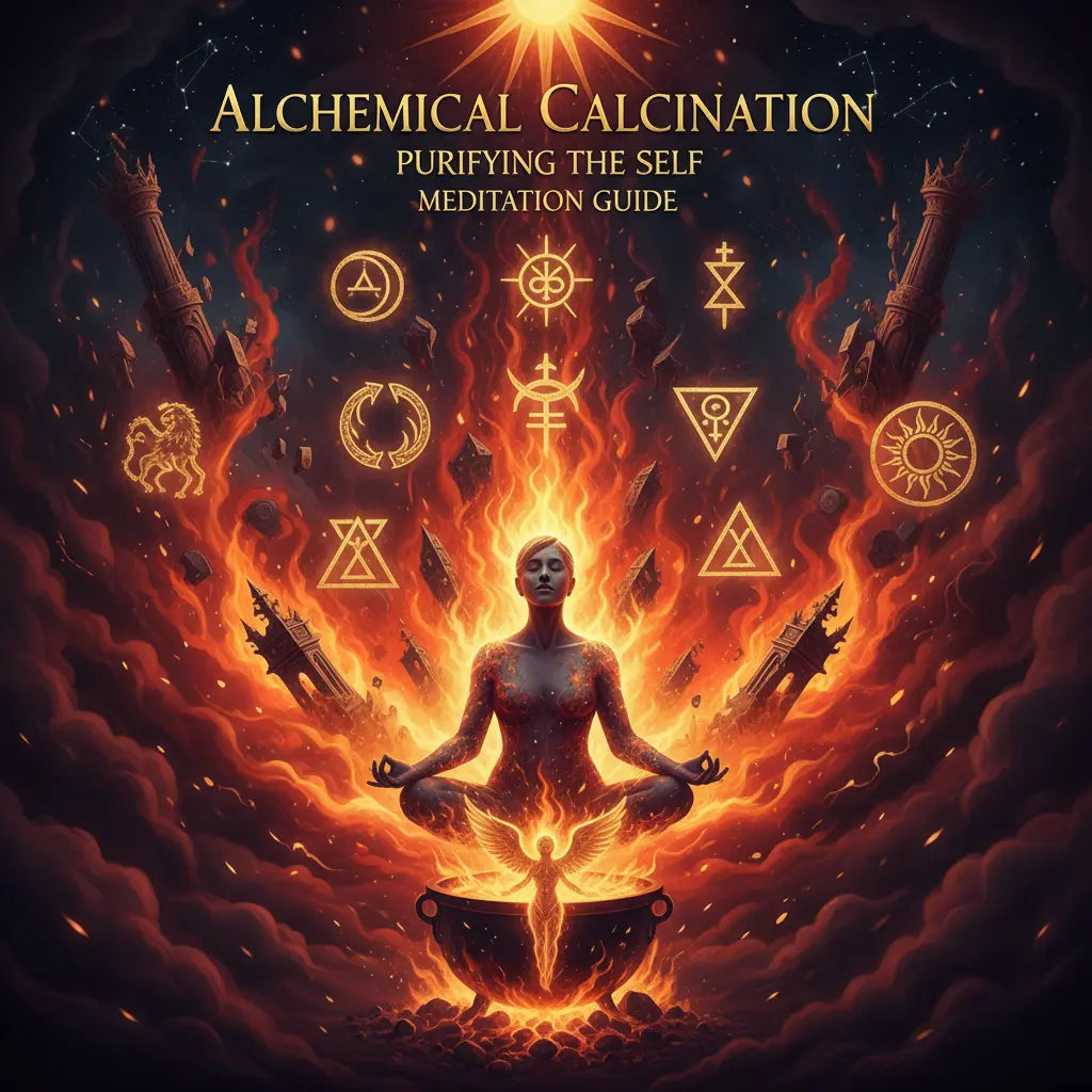 Calcination Burning Away Ego meditation cover