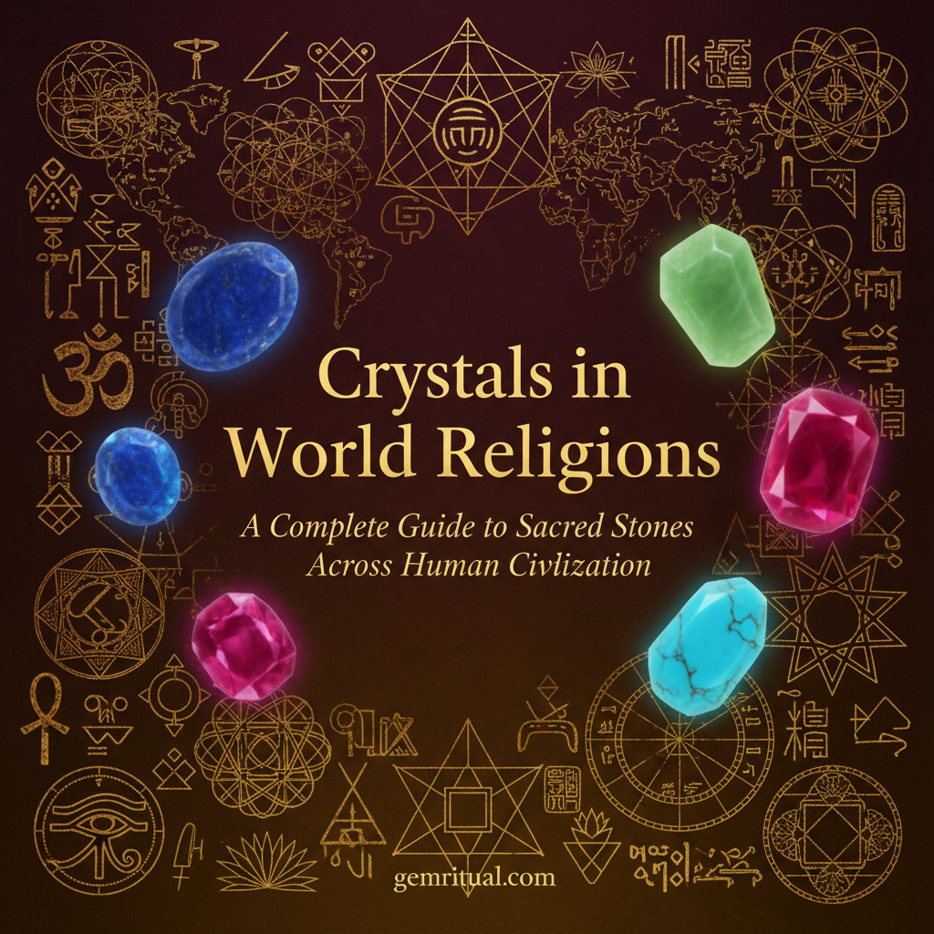 Crystals in World Religions: A Complete Guide to Sacred Stones Across Human Civilization