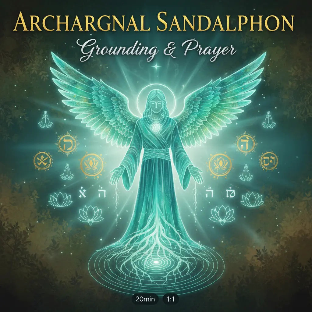 Archangel Sandalphon Grounding Prayer Cover