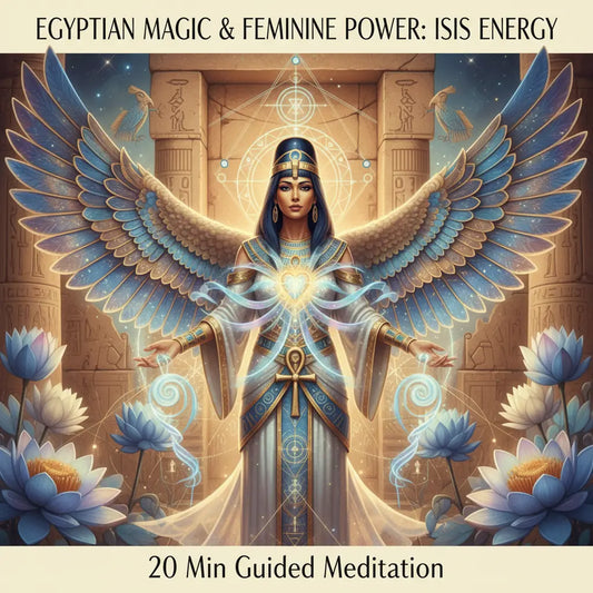 Egyptian Magic Feminine Power Isis Energy Meditation Audio Cover