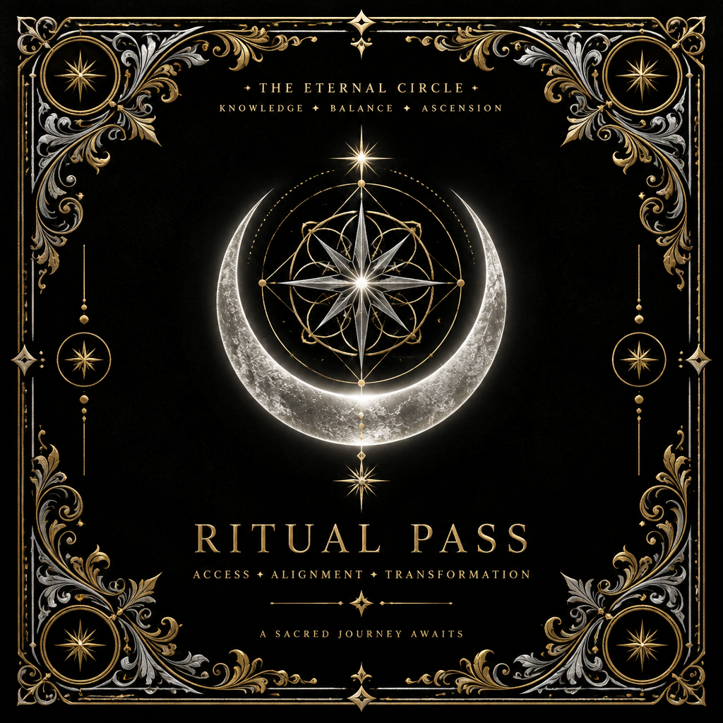 New Moon Manifestation & Rebirth Ritual Pass & Sacred Altar Kit