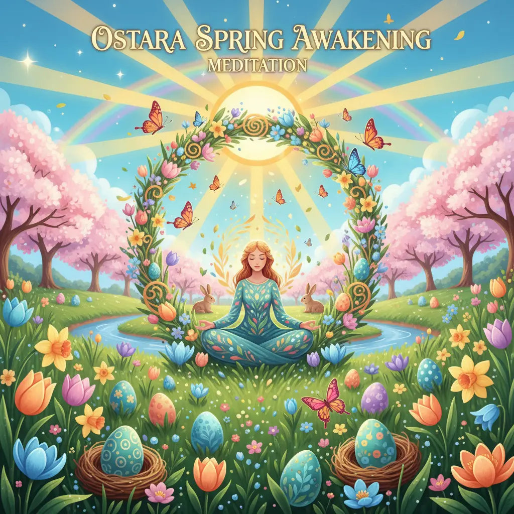 Ostara Spring Awakening meditation cover