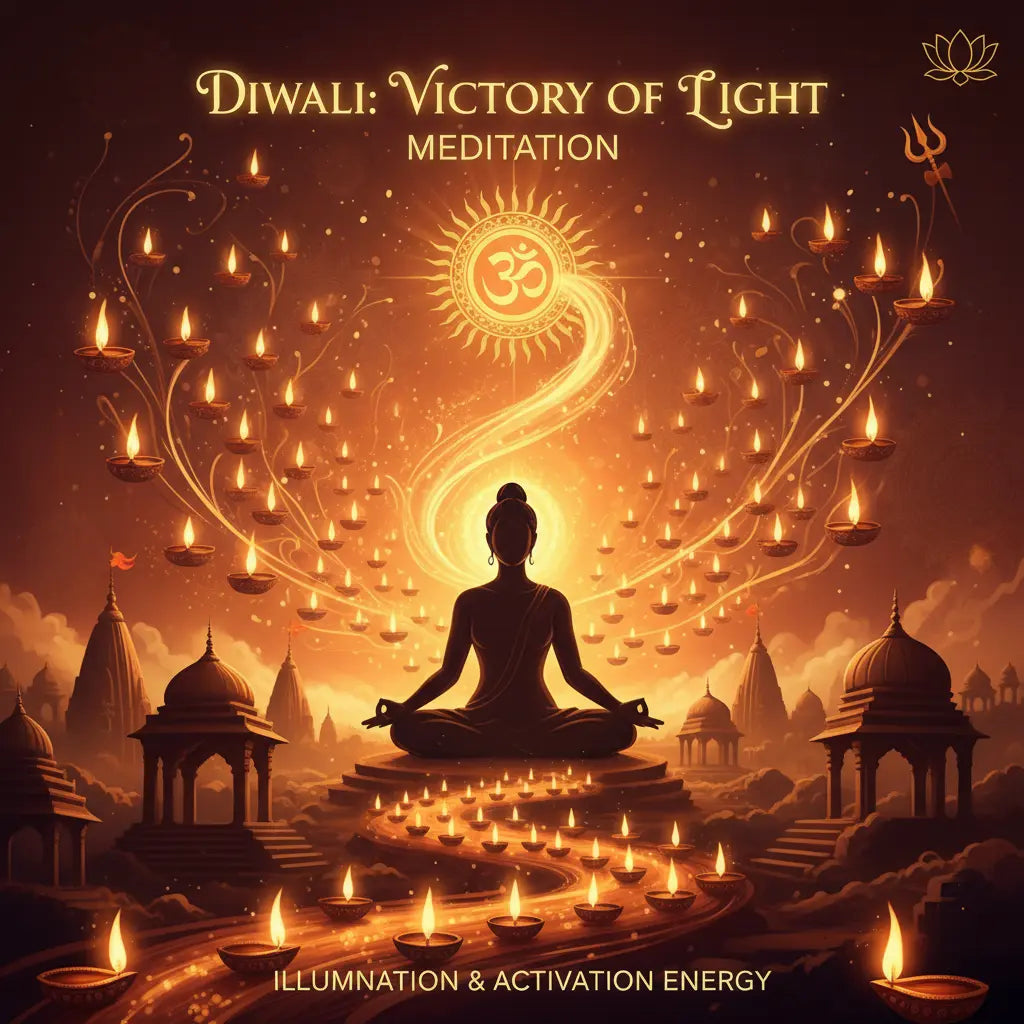 Diwali Festival of Lights meditation cover