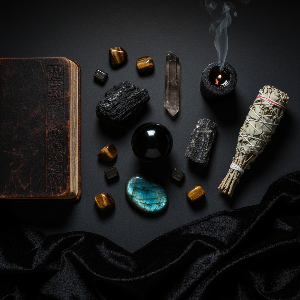 Protection Crystal Guide: Your Complete Guide to Energetic Boundaries & Crystal Defense