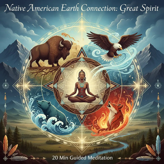Native American Earth Connection Great Spirit Meditation Audio Cover