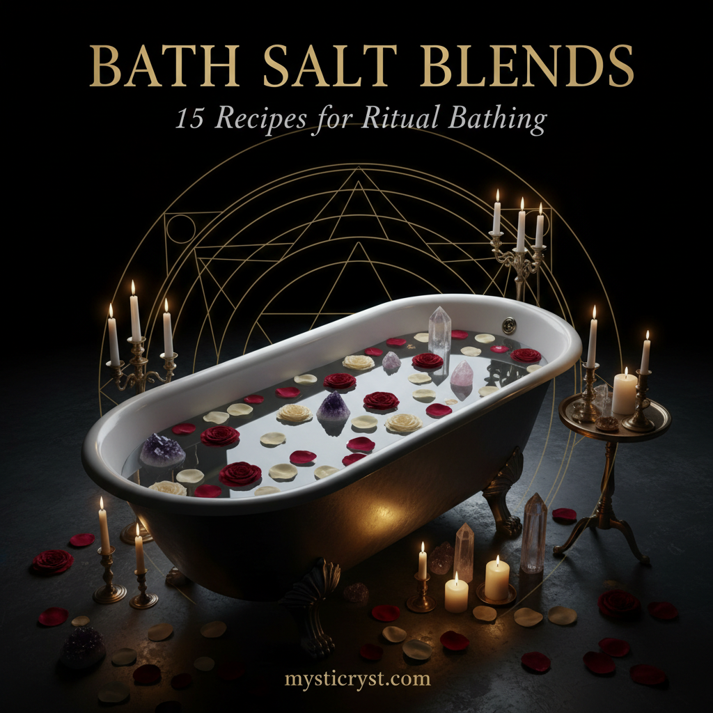 Bath Salt Blends: 15 Recipes for Ritual Bathing — book cover