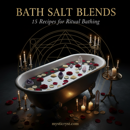 Bath Salt Blends: 15 Recipes for Ritual Bathing — book cover