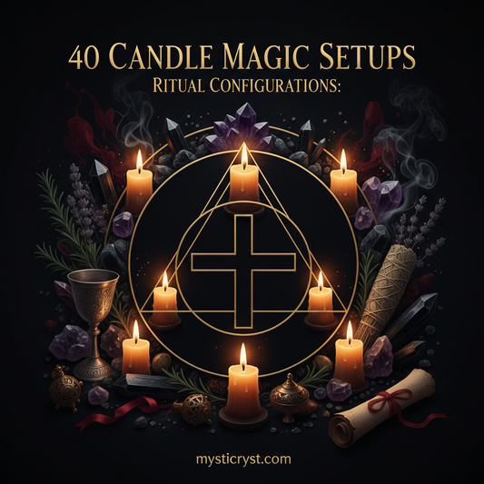 40 Candle Magic Setups: Ritual Configurations cover