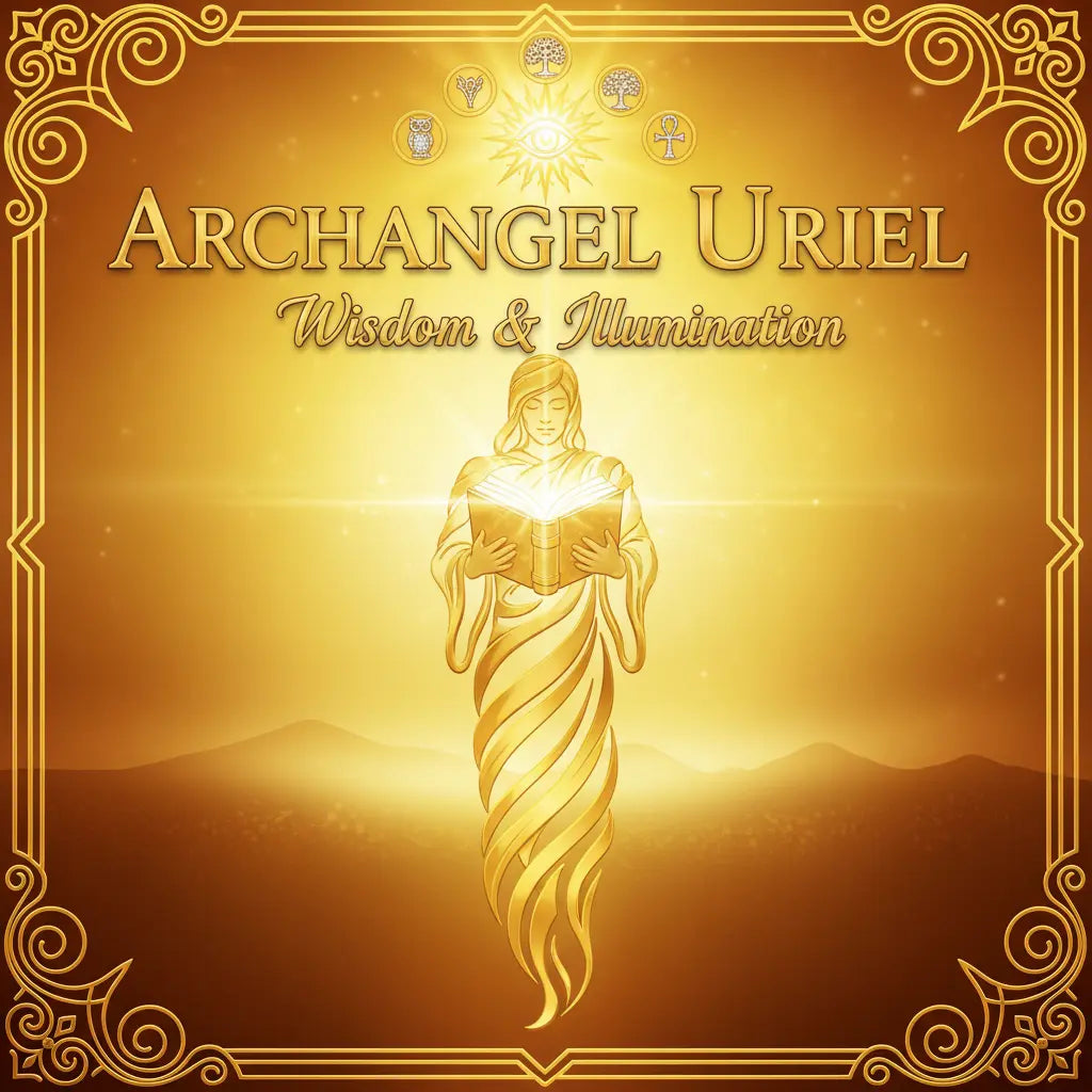 Archangel Uriel Wisdom Illumination Cover