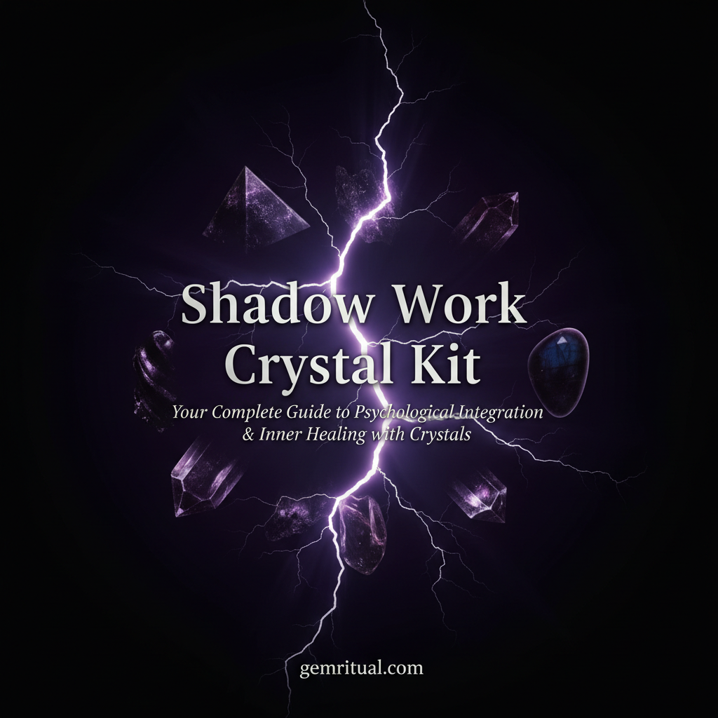 Shadow Work Crystal Kit: Your Complete Guide to Psychological Integration & Inner Healing with Crystals