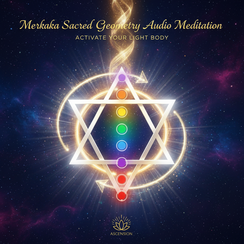 Merkaba Light Body Activation Ascension Sacred Geometry Audio