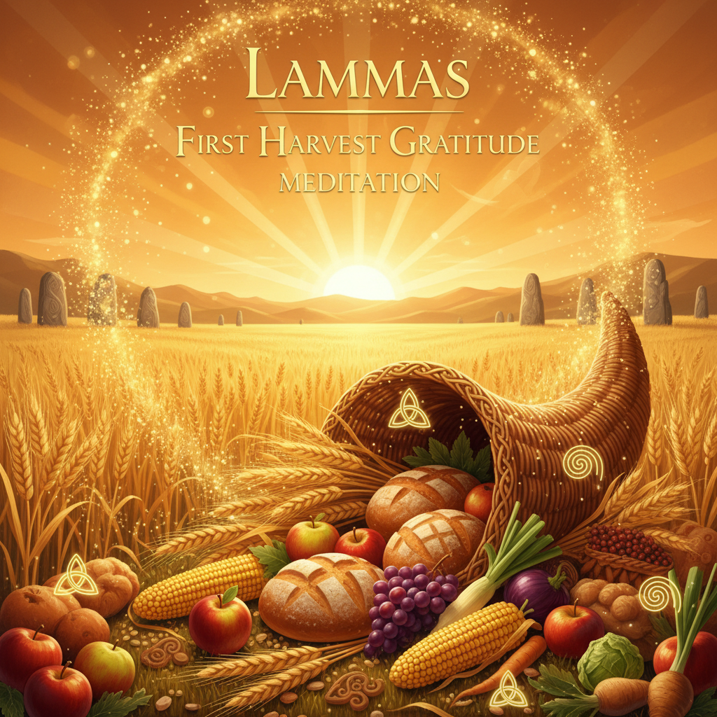 Lammas First Harvest Gratitude meditation cover